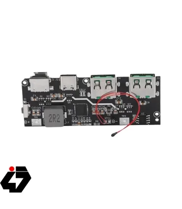 ماژول شارژر پیشرفته Fast Charge دارای پورت Type-C و سنسور دما NTC