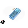 ماژول نمایشگر و مانیتورینگ ولتاژ و جریان USB