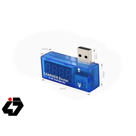 ماژول نمایشگر و مانیتورینگ ولتاژ USB