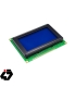 قیمت نمایشگر GLCD 64x128 گرافیکی بک لایت آبی با درایور KS108 فریم بزرگ