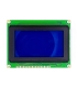 نمایشگر GLCD 64x128 گرافیکی بک لایت آبی با درایور KS108 فریم کوچک