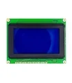 نمایشگر GLCD 64x128 گرافیکی بک لایت آبی با درایور KS108 فریم کوچک