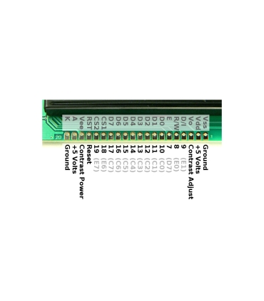 نمایشگر GLCD 64x128 گرافیکی بک لایت آبی