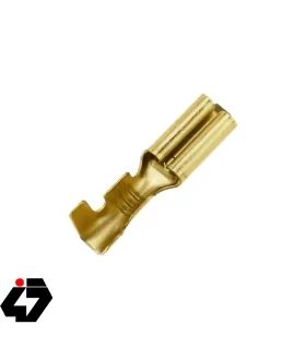 سرسیم تلفنی برنجی مادگی سایز 2.8