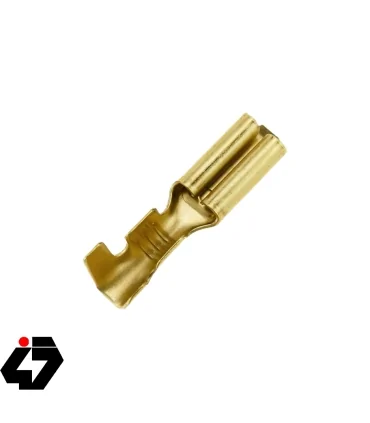 سرسیم تلفنی برنجی مادگی سایز 2.8