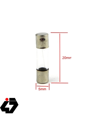فیوز شیشه ای 3A - 250V