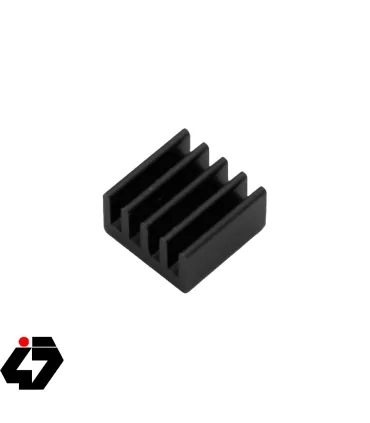 قیمت هیت سینک مخصوص پردازنده و تراشه های SMD سیاه سایز 9x9x5mm
