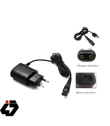 قیمت آداپتور 8 ولت 100 میلی‌آمپر فیلیپس مخصوص ریش تراش مدل ssw-1789 cn PHLIPS