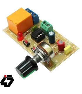 کیت تایمر با ولوم و خروجی رله - مونتاژ شده