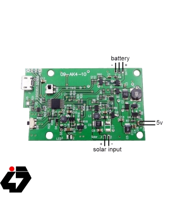 قیمت ماژول شارژر - پاوربانک به همراه ورودی پنل خورشیدی