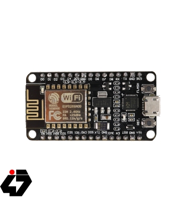 برد توسعه وای فای NodeMCU به همراه ماژول ESP8266 -12E