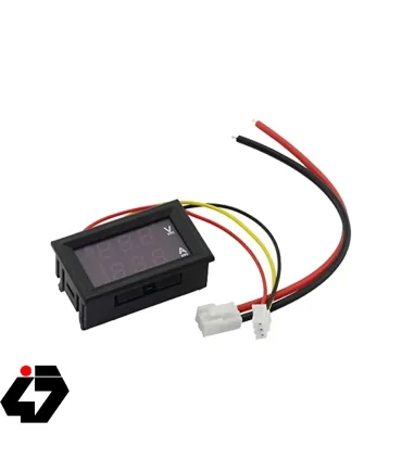 آمپرمتر ولتمتر DC روپنلی 50 آمپر 0v-100v شنت خور