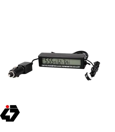 دماسنج و ساعت دیجیتال خودرو