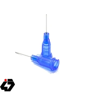 نازل (سوزن) 22G آبی مخصوص سرنگ های قلع و خمیر فلاکس