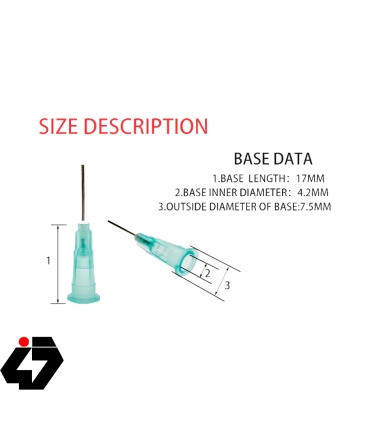 نازل (سوزن) 23G نارنجی مخصوص سرنگ های قلع