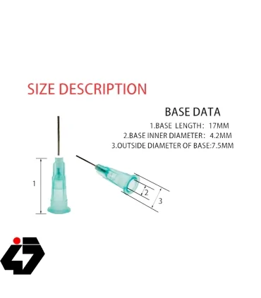 نازل (سوزن) 23G نارنجی مخصوص سرنگ های قلع