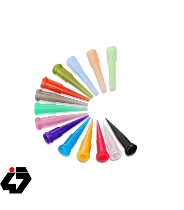 قیمت نازل مخروطی 16G خاکستری 1.25 اینچ مخصوص سرنگ های قلع و خمیر فلاکس