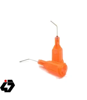 نازل (سوزن) 25G قرمز سرکج مخصوص سرنگ های قلع و خمیر فلاکس