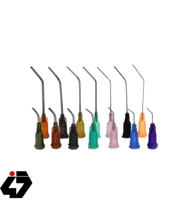 نازل سرنگ مشکی رنگ با گیج 16G سرکج