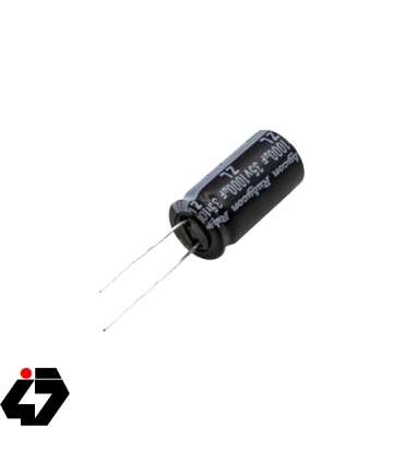 خازن الکترولیتی 1000uF / 35V ژاپنی مارک RUBYCON
