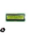 ال سی دی کاراکتری 2x16 پس زمینه سبز