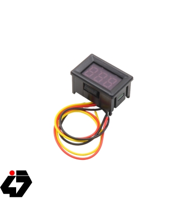 قیمت ماژول ولتمتر 0v-100v سایز 0.36 اینچ 3 سیمه روپنلی قرمز