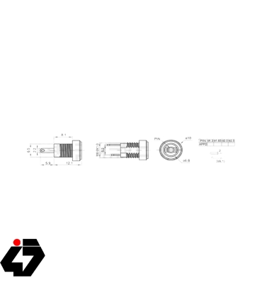 جک آداپتور روپنلی DC-022B