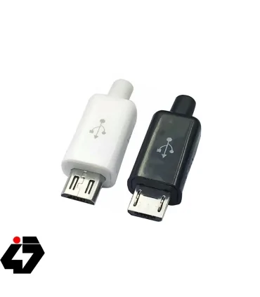 کانکتور نری Micro USB اندروید کاوردار