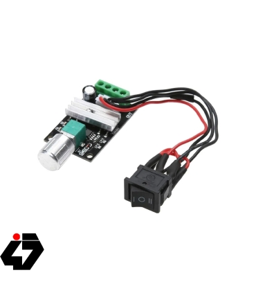 ماژول کنترل دور موتورDC . PWM . 3A با ولتاژ 6V الی 28V