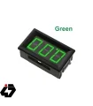 ولت متر پنلی بزرگ قابدار DC-0.56 سبز (سه سیم)