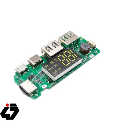 ماژول ساخت پاوربانک دارای نمایشگر H961