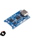 ماژول شارژر باتری لیتیومی 1 آمپر TP4056 دارای محافظ با ورودی USB TYPE-C