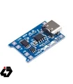 ماژول شارژر باتری لیتیومی 1 آمپر TP4056 دارای محافظ با ورودی USB TYPE-C