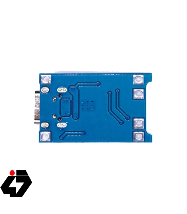 ماژول شارژر باتری لیتیومی 1 آمپر TP4056 دارای محافظ