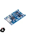 شارژر 5V 1A میکرو USB باتری های لیتیومی TP4056 به همراه محافظ