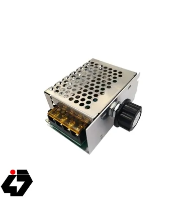 دیمر 4 کیلووات SCR - ولتاژ 220 ولت AC مدل قابدار