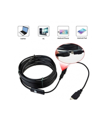 دوربین آندوسکوپی 1.3 مگاپیکسل لنز 7mm کابل 10 متر