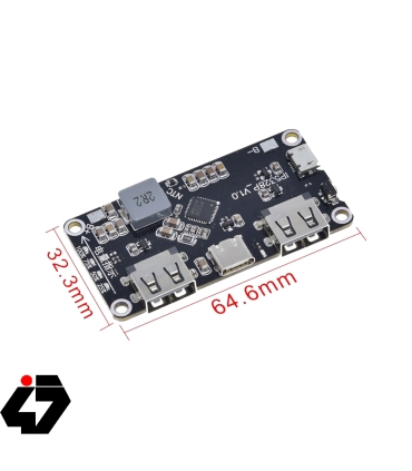 قیمت ماژول شارژر پیشرفته Fast Charge دارای پورت Type-C و دو خروجی USB