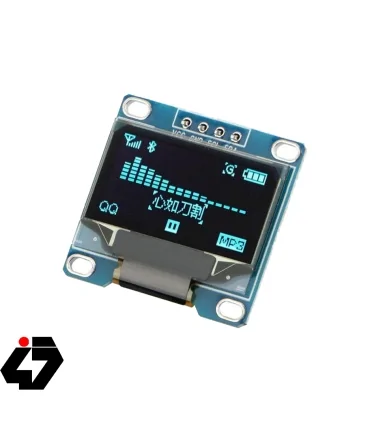 نمایشگر OLED 64*128 آبی 0.96 اینچ I2C