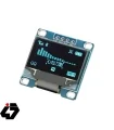 نمایشگر OLED 64*128 آبی 0.96 اینچ I2C