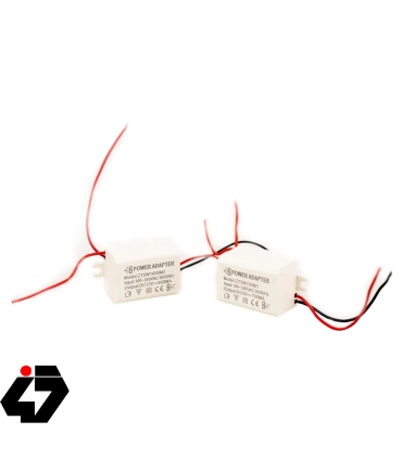 ماژول تغذیه 220 به 5 ولت با جریان 700 میلی آمپر (با کیس)