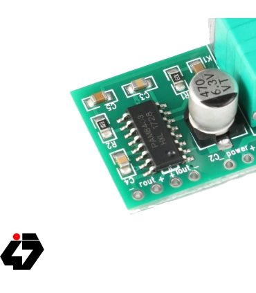 قیمت ماژول آمپلی فایر 2x3W کلاس D با تراشه PAM8403 به همراه ولوم