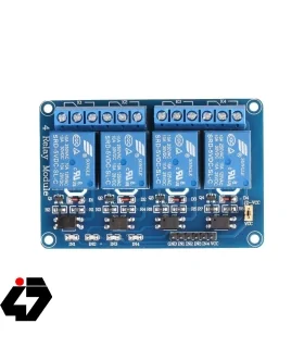 ماژول رله 5 ولت چهار کاناله