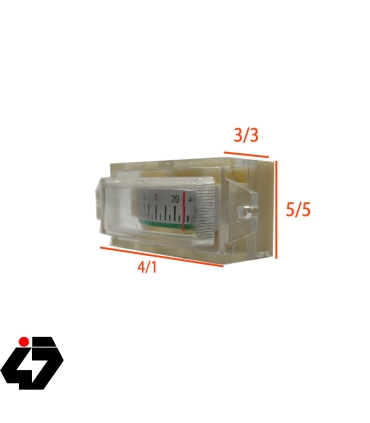 قیمت میتر | گالوانومتر باریک - وسط صفر | دو طرفه