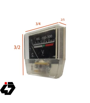 ولت متر آنالوگ 300 ولت متناوب .