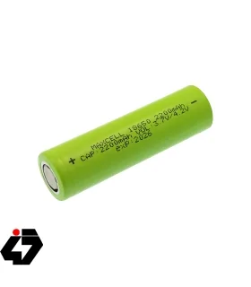 باتري ليتيوم يون 3.7v سايز 18650 2200mAh مارک MAXCELL 2C