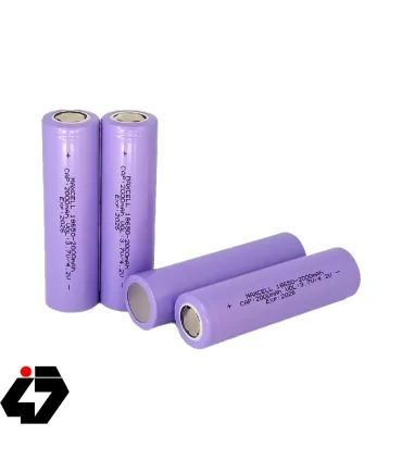 باتري ليتيوم يون 3.7v سايز 18650 2000mAh مارک MAXCELL 2C