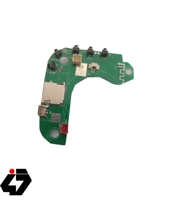 ماژول آمپلی فایر به همراه بلوتوث و پشتیبانی میکروفن و MicroSd (نیم گرد) مدل TX-A1-V02