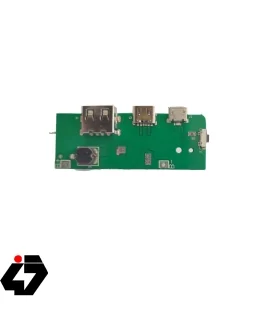 ماژول پاوربانک با ورودی MicroUSB و TYPE-C و خروجی USB مدل JR-PB25