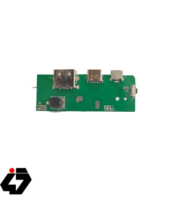 ماژول پاوربانک با ورودی MicroUSB و TYPE-C و خروجی USB مدل JR-PB25
